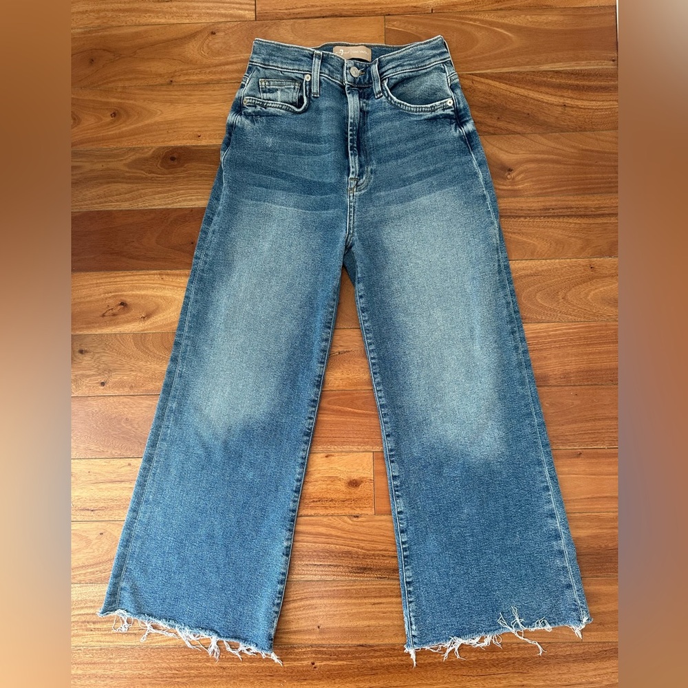 Seven for all mankind, Lux vintage, the ultra high rise crop Jo - size 28